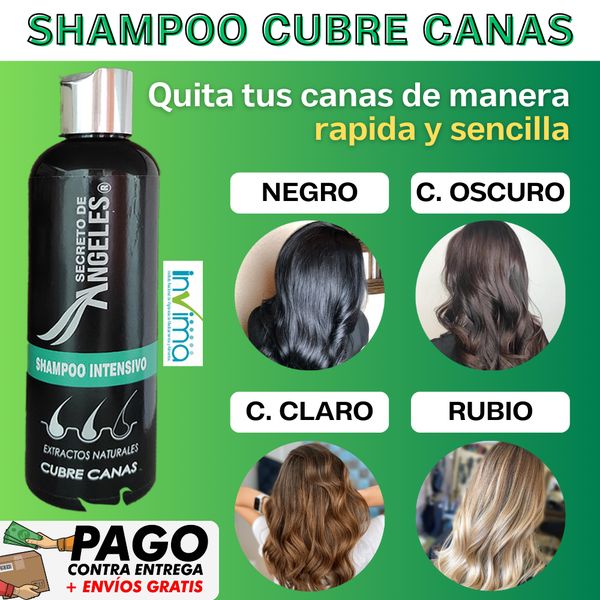 SHAMPOO CUBRE CANAS/ MAGIC SHAMPOO🌿