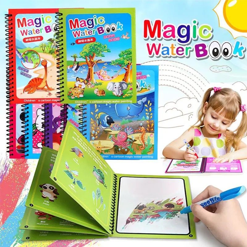 Magic Water Book🧙‍♂️/ Cuaderno Mágico 🪄