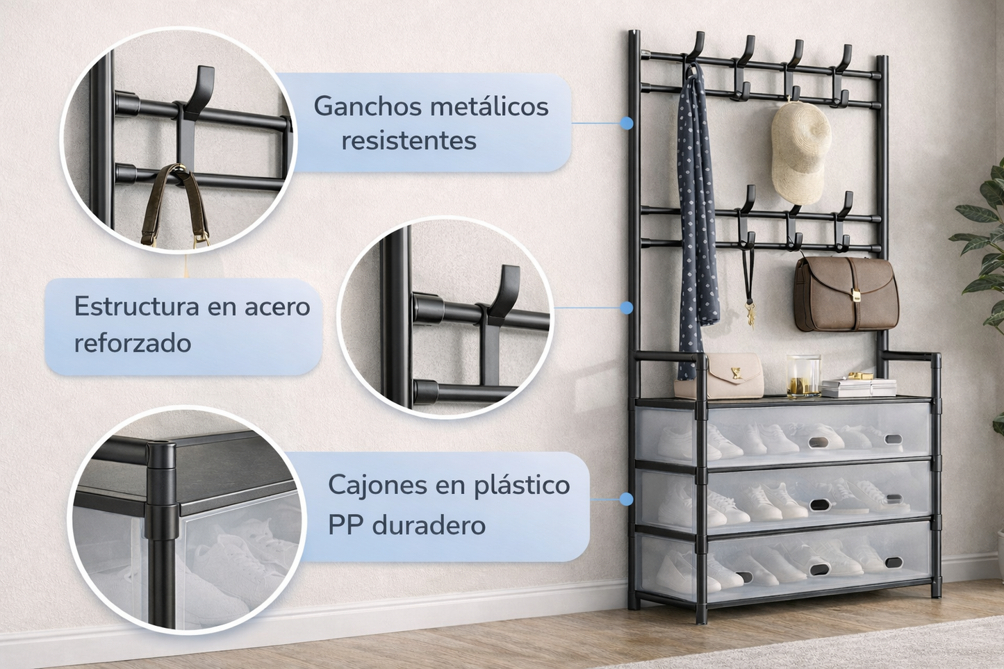 🍃ErgoPro-Organizador Multifuncional 5 en 1🔥