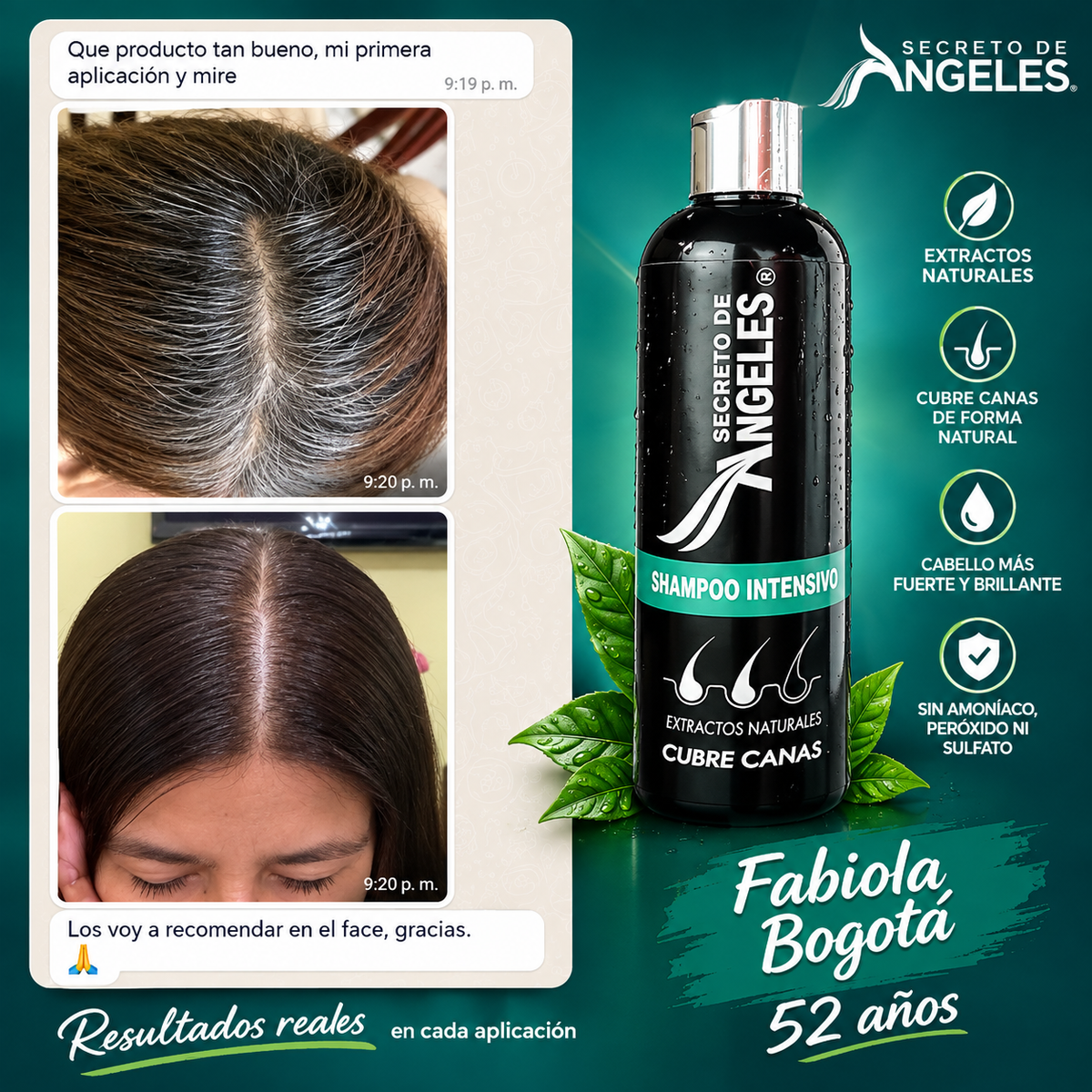 SHAMPOO CUBRE CANAS/ MAGIC SHAMPOO🌿