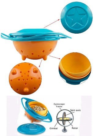 ✨ Plato Mágico Antiderrames 🍽