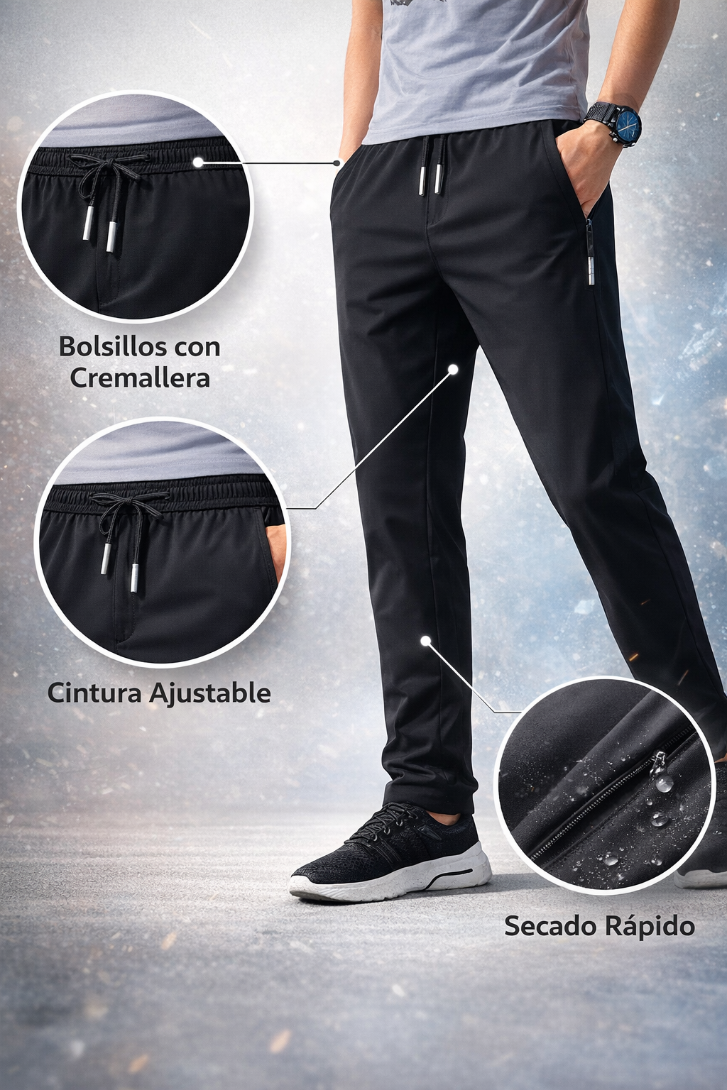 🔥PantalónUrbanFlex 360°/ Máxima Resistencia💪🏽